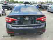 2017 Hyundai Sonata Sport with VIN 5NPE34AF3HH507450, listed as a Copart auction lot 57606215 with 142,537 mi miles and Salvage title. Bid and sale history available at DreamBid. Image 6.
