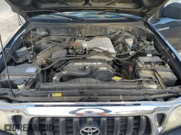 2001 Toyota Tacoma with VIN 5TEWN72N81Z873896, listed as a Copart auction lot 82741565 with 186,530 mi miles and Clean title. Bid and sale history available at DreamBid. Image 11.