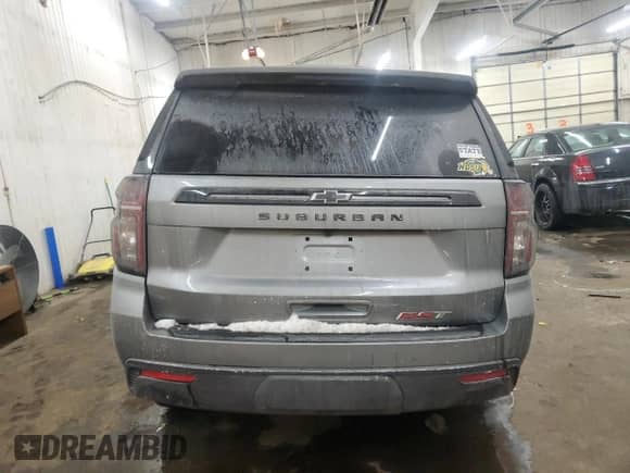 2023 Chevrolet Suburban RST с VIN 1GNSKEKD4PR547933, выставлен на аукционе Copart как лот 45772805 с пробегом 18 188 миль миль и Списание • Salvage title. История ставок и продаж доступна на DreamBid. Изображение 6.