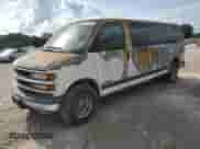 2002 Chevrolet Express with VIN 1GAHG39R021176117, listed as a Copart auction lot 59724485 with 95,364 mi miles and Clean title. Bid and sale history available at DreamBid. Image 1.