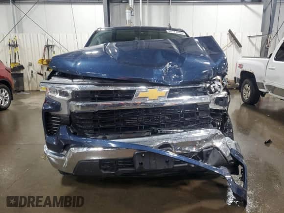 2022 Chevrolet Silverado 1500 LT with VIN 1GCPDDEK1NZ621593, listed as a Copart auction lot 65178265 with 83,081 mi miles and Salvage title. Bid and sale history available at DreamBid. Image 5.