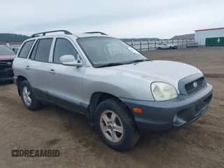 2003 Hyundai Santa Fe GLS with VIN KM8SC73DX3U357525, listed as a IAAI auction lot 42436777 with 228,844 mi miles and . Bid and sale history available at DreamBid. Image 1.
