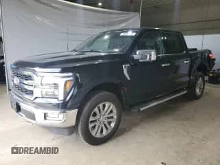 2024 Ford F-150 Lariat с VIN 1FTFW5L83RKE25818, выставлен на аукционе Copart как лот 64980445 с пробегом 13 717 миль миль и Списание • Salvage title. История ставок и продаж доступна на DreamBid. Изображение 1.