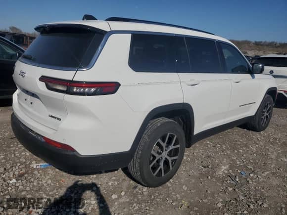2023 Jeep Grand Cherokee Limited with VIN 1C4RJKBG9P8799542, listed as a Copart auction lot 52417585 with 47,805 mi miles and Salvage title. Bid and sale history available at DreamBid. Image 3.