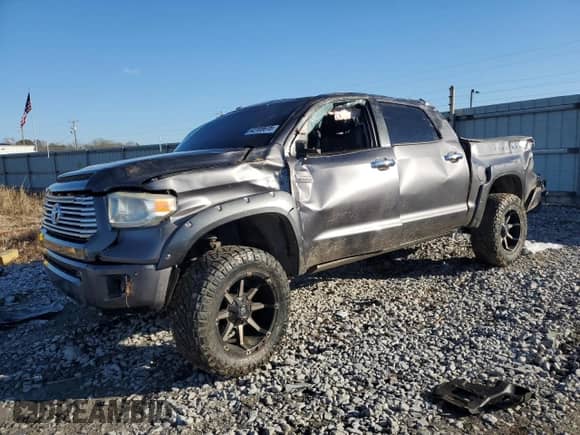 2016 Toyota Tundra Platinum with VIN 5TFGW5F14GX200178, listed as a Copart auction lot 42109615 with Not provided miles and Salvage title. Bid and sale history available at DreamBid. Image 1.