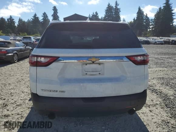 2018 Chevrolet Traverse LS with VIN 1GNEVLKW2JJ113025, listed as a Copart auction lot 65220875 with 144,511 mi miles and Salvage title. Bid and sale history available at DreamBid. Image 6.