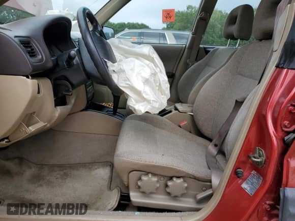 2002 Subaru Forester L with VIN JF1SF63592H742411, listed as a Copart auction lot 57969415 with Not provided miles and Salvage title. Bid and sale history available at DreamBid. Image 7.