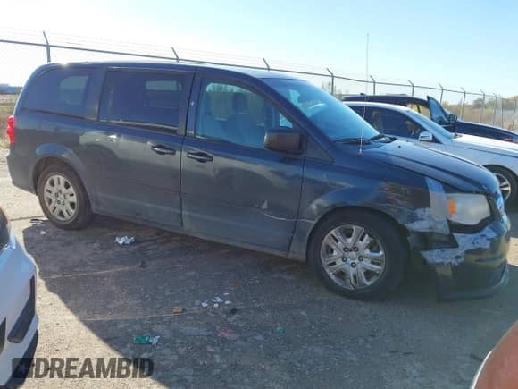 2014 Dodge Grand Caravan American Value with VIN 2C4RDGBGXER451433, listed as a IAAI auction lot 42682156 with 273,976 mi miles and . Bid and sale history available at DreamBid. Image 1.