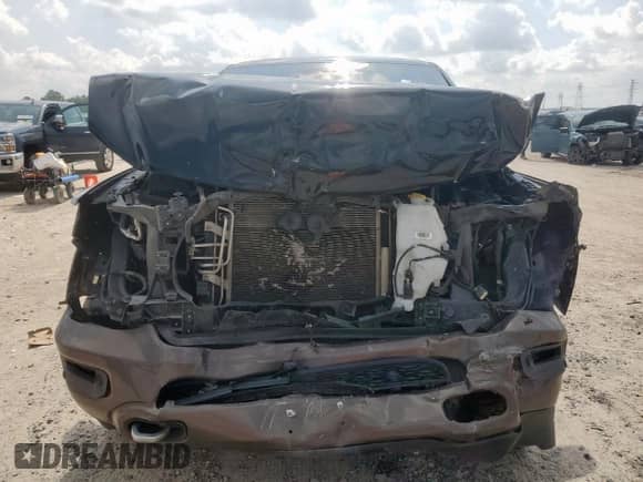 2020 Ram 1500 Longhorn with VIN 1C6RREKT8LN133900, listed as a Copart auction lot 65270845 with 163,101 mi miles and Salvage title. Bid and sale history available at DreamBid. Image 5.