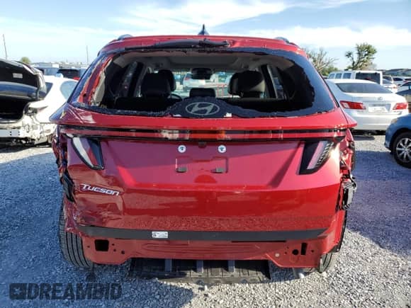 2025 Hyundai Tucson Limited с VIN 5NMJE3DE9SH527812, выставлен на аукционе Copart как лот 69347845 с пробегом 4 011 миль миль и Списание • Salvage title. История ставок и продаж доступна на DreamBid. Изображение 6.