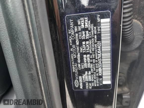 2021 Hyundai Kona Ultimate z VIN KM8K53A57MU644031, wystawiony jako Copart lot #69363535 z przebiegiem 60 943 mil mil oraz Szkoda całkowita • Salvage title. Historia ofert i sprzedaży dostępna na DreamBid. Obrazek 13.