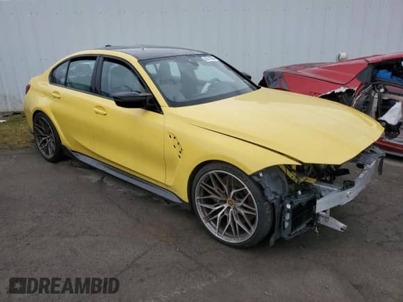 2022 BMW M3 с VIN WBS53AY01NFM30642, выставлен на аукционе Copart как лот 85710584 с пробегом Не указан миль и Списание • Salvage title. История ставок и продаж доступна на DreamBid. Изображение 4.