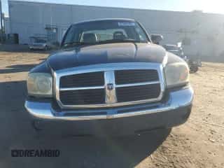 2005 Dodge Dakota SLT with VIN 1D7HW48N65S110206, listed as a Copart auction lot 87088905 with 209,644 mi miles and Salvage title. Bid and sale history available at DreamBid. Image 5.