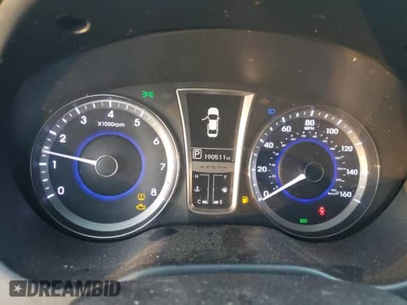 2013 Hyundai Azera с VIN KMHFG4JG8DA227134, выставлен на аукционе Copart как лот 81107294 с пробегом 190 511 миль миль и Списание • Salvage title. История ставок и продаж доступна на DreamBid. Изображение 9.