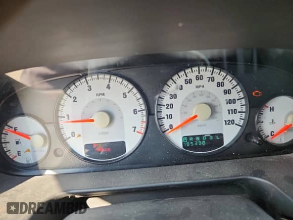 2005 Dodge Stratus SXT with VIN 1B3EL46T75N610642, listed as a Copart auction lot 80832845 with 185,338 mi miles and Salvage title. Bid and sale history available at DreamBid. Image 9.