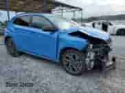 2022 Hyundai Kona N Line z VIN KM8K3CA30NU837272, wystawiony jako Copart lot #70032835 z przebiegiem 27 933 mil mil oraz Szkoda całkowita • Salvage title. Historia ofert i sprzedaży dostępna na DreamBid. Obrazek 4.