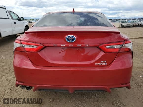 2019 Toyota Camry Hybrid SE с VIN 4T1B21HK2KU011930, выставлен на аукционе Copart как лот 82111515 с пробегом 38 079 миль миль и Списание • Salvage title. История ставок и продаж доступна на DreamBid. Изображение 6.