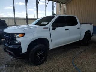 2022 Chevrolet Silverado 1500 Custom Trail Boss with VIN 1GCPYCEK8NZ174114, listed as a Copart auction lot 47652855 with 71,851 mi miles and Salvage title. Bid and sale history available at DreamBid. Image 1.