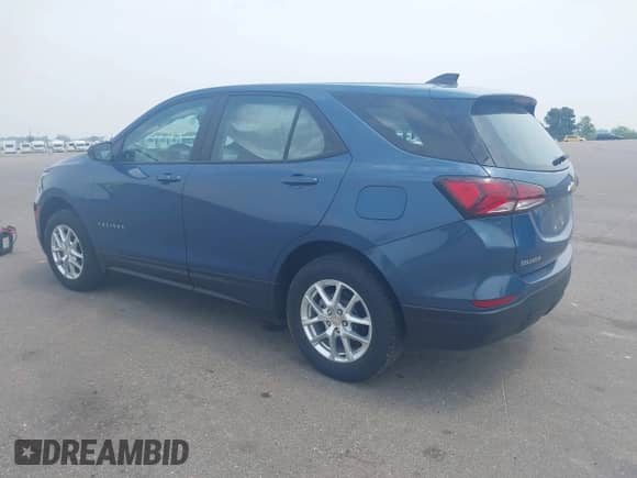 2024 Chevrolet Equinox LS with VIN 3GNAXSEG0RL288126, listed as a IAAI auction lot 42453447 with 37,070 mi miles and . Bid and sale history available at DreamBid. Image 3.