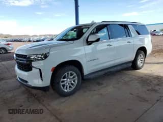 2022 Chevrolet Suburban Commercial z VIN 1GNSKAED9NR177547, wystawiony jako Copart lot #81080725 z przebiegiem 61 580 mil mil oraz Szkoda całkowita • Salvage title. Historia ofert i sprzedaży dostępna na DreamBid. Obrazek 1.