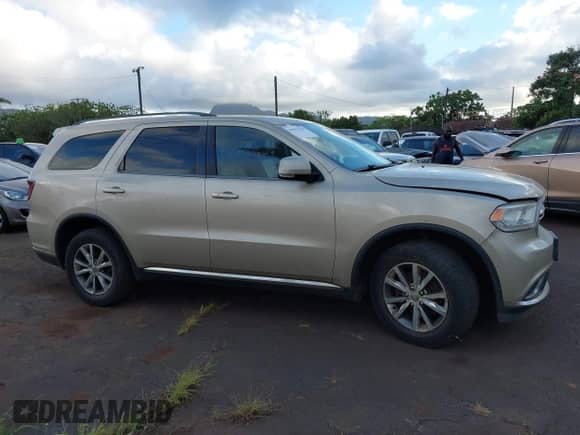 2014 Dodge Durango Limited with VIN 1C4RDJDG4EC599810, listed as a IAAI auction lot 42963434 with 68,686 mi miles and . Bid and sale history available at DreamBid. Image 13.