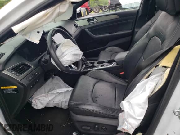 2017 Hyundai Sonata Limited with VIN 5NPE34AB1HH503524, listed as a Copart auction lot 58662335 with 96,805 mi miles and Salvage title. Bid and sale history available at DreamBid. Image 7.