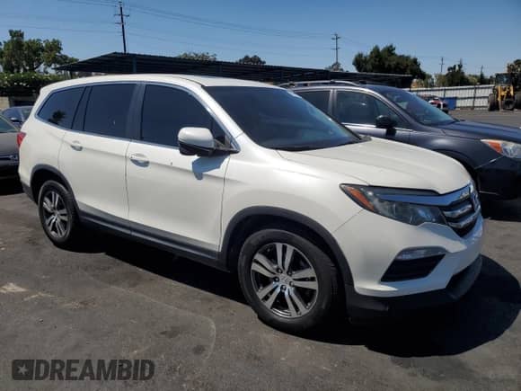 2017 Honda Pilot EX-L with VIN 5FNYF5H59HB021506, listed as a Copart auction lot 70603865 with 100,837 mi miles and Salvage title. Bid and sale history available at DreamBid. Image 4.