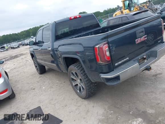 2017 GMC Sierra 1500 SLT with VIN 3GTU2NECXHG281694, listed as a IAAI auction lot 43170763 with 164,541 mi miles and . Bid and sale history available at DreamBid. Image 3.