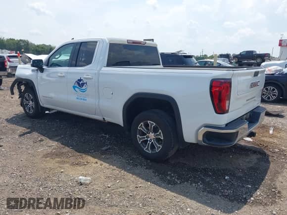 2022 GMC Sierra 1500 SLE with VIN 1GTR8BED6NZ109153, listed as a IAAI auction lot 42869549 with 74,961 mi miles and . Bid and sale history available at DreamBid. Image 3.