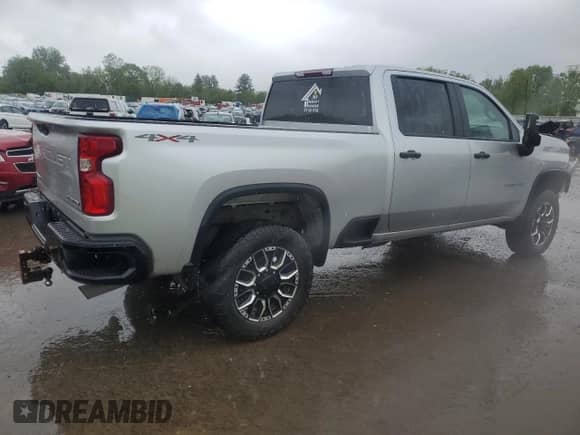 2021 Chevrolet Silverado 2500HD Custom с VIN 1GC4YME70MF224962, выставлен на аукционе Copart как лот 58023015 с пробегом 60 617 миль миль и Списание • Salvage title. История ставок и продаж доступна на DreamBid. Изображение 3.