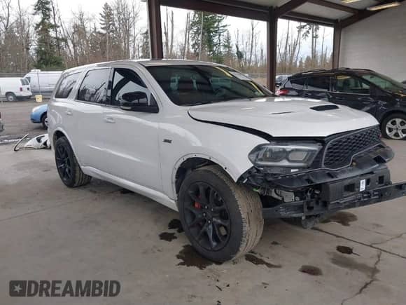 2022 Dodge Durango SRT 392 z VIN 1C4SDJGJXNC191871, wystawiony jako IAAI lot #41792059 z przebiegiem 16 141 mil mil oraz . Historia ofert i sprzedaży dostępna na DreamBid. Obrazek 1.