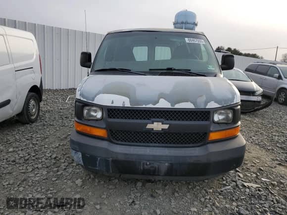 2003 Chevrolet Express Cargo with VIN 1GCFG25T331166595, listed as a Copart auction lot 88467555 with 46,303 mi miles and Salvage title. Bid and sale history available at DreamBid. Image 5.
