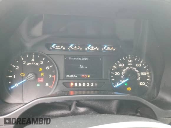 2016 Ford F-150 XL с VIN 1FTMF1C85GKE57165, выставлен на аукционе Copart как лот 71002545 с пробегом 102 436 миль миль и Списание • Salvage title. История ставок и продаж доступна на DreamBid. Изображение 9.