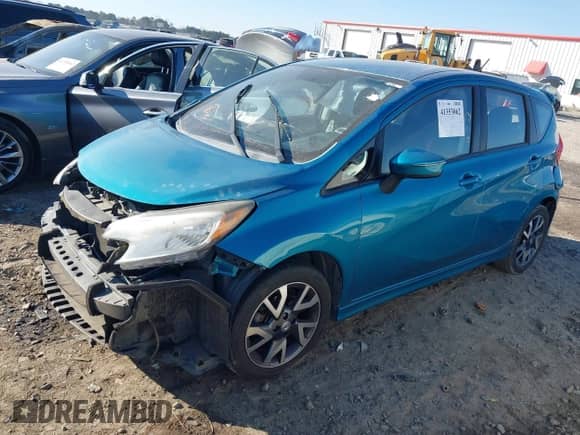 2015 Nissan Note S with VIN 3N1CE2CP3FL439193, listed as a IAAI auction lot 41353062 with 98,790 mi miles and . Bid and sale history available at DreamBid. Image 18.