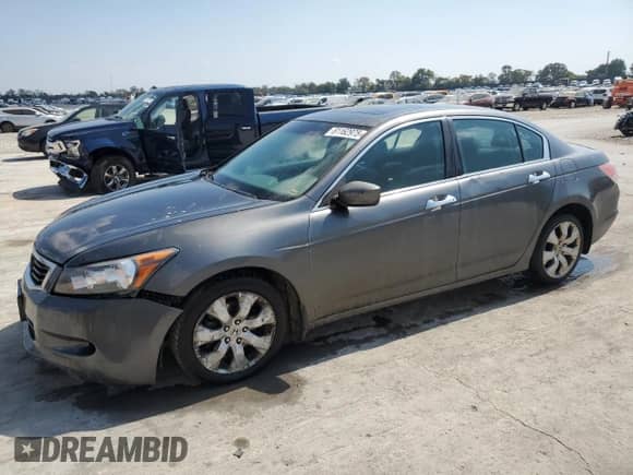 2009 Honda Accord EX-L with VIN 1HGCP36899A013748, listed as a Copart auction lot 81162975 with 149,050 mi miles and Clean title. Bid and sale history available at DreamBid. Image 1.