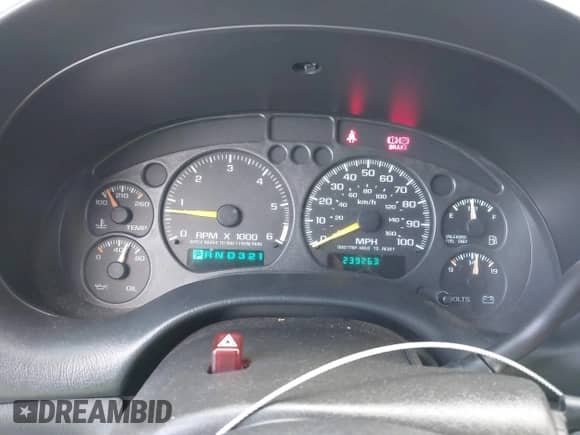 1999 Chevrolet Blazer LS z VIN 1GNDT13W0X2223207, wystawiony jako IAAI lot #41352241 z przebiegiem 239 263 mil mil oraz . Historia ofert i sprzedaży dostępna na DreamBid. Obrazek 7.