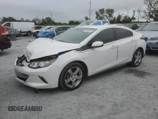 2018 Chevrolet Volt LT с VIN 1G1RA6S54JU153337, выставлен на аукционе Copart как лот 82389315 с пробегом 117 400 миль миль и Списание • Salvage title. История ставок и продаж доступна на DreamBid. Изображение 1.