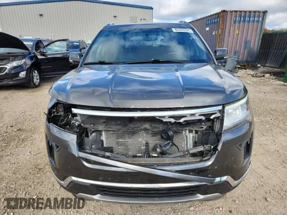 2019 Ford Explorer Limited z VIN 1FM5K8F84KGB48797, wystawiony jako Copart lot #87472385 z przebiegiem 115 003 mil mil oraz Szkoda całkowita • Salvage title. Historia ofert i sprzedaży dostępna na DreamBid. Obrazek 5.