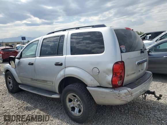 2004 Dodge Durango Limited with VIN 1D8HB58D44F171887, listed as a Copart auction lot 63062125 with 191,470 mi miles and Salvage title. Bid and sale history available at DreamBid. Image 2.