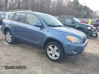 2007 Toyota RAV4 Sport with VIN JTMZK32V476007438, listed as a IAAI auction lot 41502417 with 183,145 mi miles and . Bid and sale history available at DreamBid. Image 1.