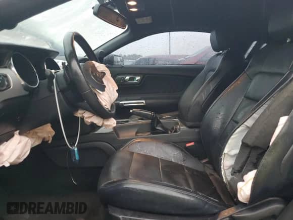 2015 Ford Mustang EcoBoost Premium with VIN 1FA6P8TH8F5348720, listed as a Copart auction lot 85352075 with 92,913 mi miles and Salvage title. Bid and sale history available at DreamBid. Image 7.