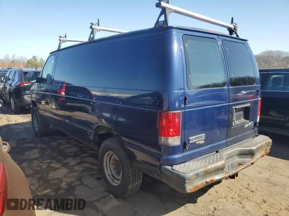 2011 Ford Econoline Cargo Commercial z VIN 1FTSE3ELXBDA97542, wystawiony jako Copart lot #48634395 z przebiegiem 174 378 mil mil oraz Czysty tytuł • Clean title. Historia ofert i sprzedaży dostępna na DreamBid. Obrazek 2.