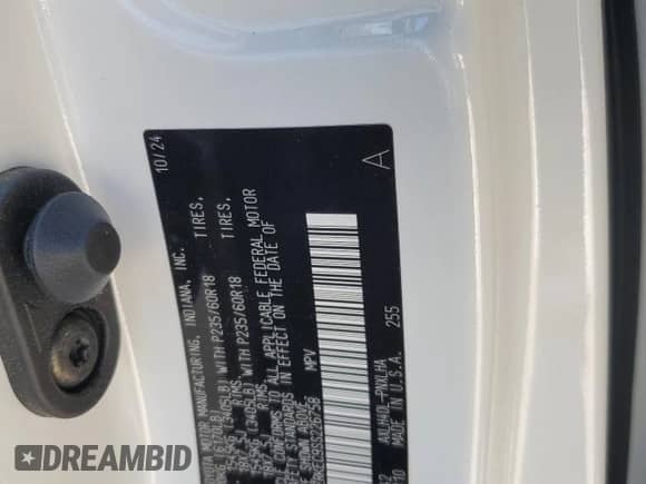 2025 Toyota Sienna Limited с VIN 5TDZRKEC9SS226758, выставлен на аукционе Copart как лот 56335185 с пробегом 9 572 миль миль и Списание • Salvage title. История ставок и продаж доступна на DreamBid. Изображение 13.