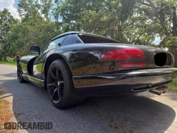 2000 Dodge Viper RT/10 with VIN 1B3ER65E9YV604682, listed as a Copart auction lot 60898085 with 56,029 mi miles and Clean title. Bid and sale history available at DreamBid. Image 3.