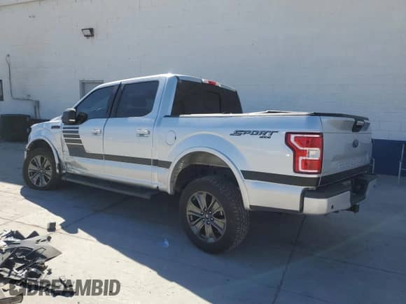 2018 Ford F-150 XL с VIN 1FTEW1E57JFA32781, выставлен на аукционе Copart как лот 81250385 с пробегом Не указан миль и Списание • Salvage title. История ставок и продаж доступна на DreamBid. Изображение 2.