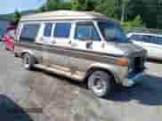 1988 Chevrolet Chevy Van with VIN 1GBEG25K8J7123095, listed as a IAAI auction lot 42355125 with 92,496 mi miles and . Bid and sale history available at DreamBid. Image 1.
