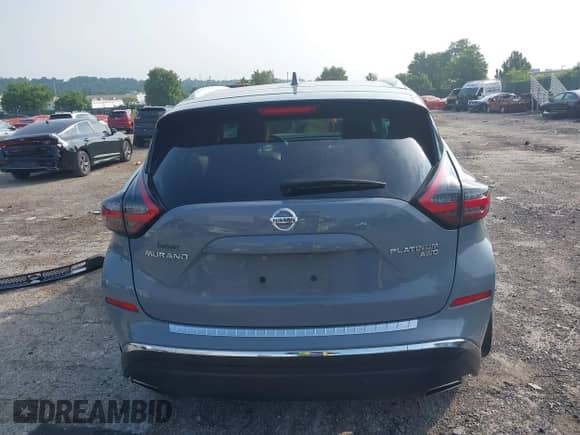 2021 Nissan Murano Platinum with VIN 5N1AZ2DS1MC110802, listed as a IAAI auction lot 42439966 with 144,838 mi miles and . Bid and sale history available at DreamBid. Image 17.