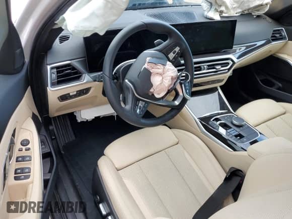 2023 BMW 3 Series 330i z VIN 3MW69FF0XP8D11071, wystawiony jako Copart lot #80536015 z przebiegiem 10 129 mil mil oraz Nie do naprawy • Non repairable. Historia ofert i sprzedaży dostępna na DreamBid. Obrazek 8.