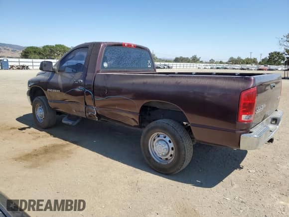 2004 Dodge 2500 SLT with VIN 3D7KU26D94G220313, listed as a Copart auction lot 68718475 with 163,203 mi miles and Salvage title. Bid and sale history available at DreamBid. Image 2.
