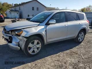 2007 Toyota RAV4 Sport with VIN JTMBD32V675087956, listed as a Copart auction lot 87458925 with 127,599 mi miles and Salvage title. Bid and sale history available at DreamBid. Image 1.